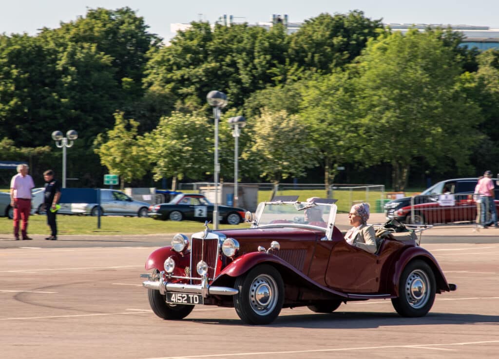 Red MG TD