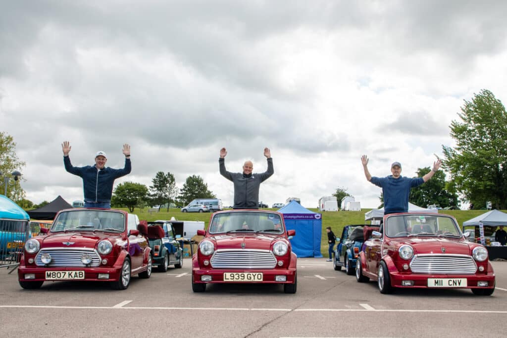 Mini Cabriolet Register at the National Mini and Metro Show