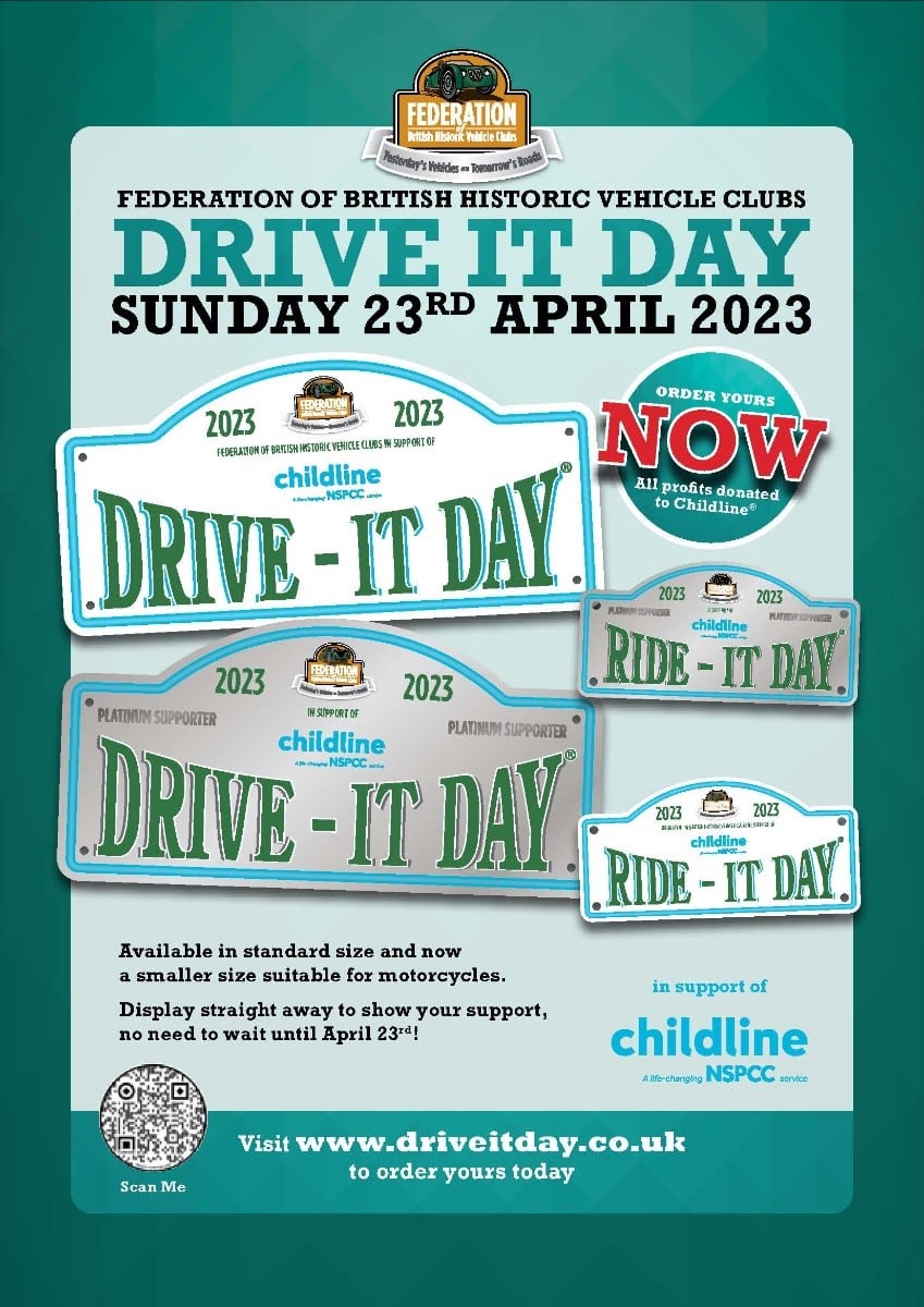 Peter James Insurance supporting National Drive it Day 2023 Peter
