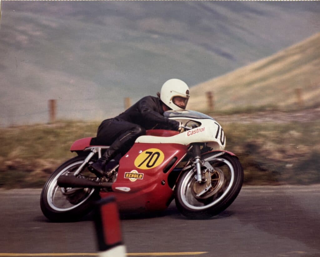 Velocette with a fine TT swansong