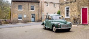 Car parked outside home