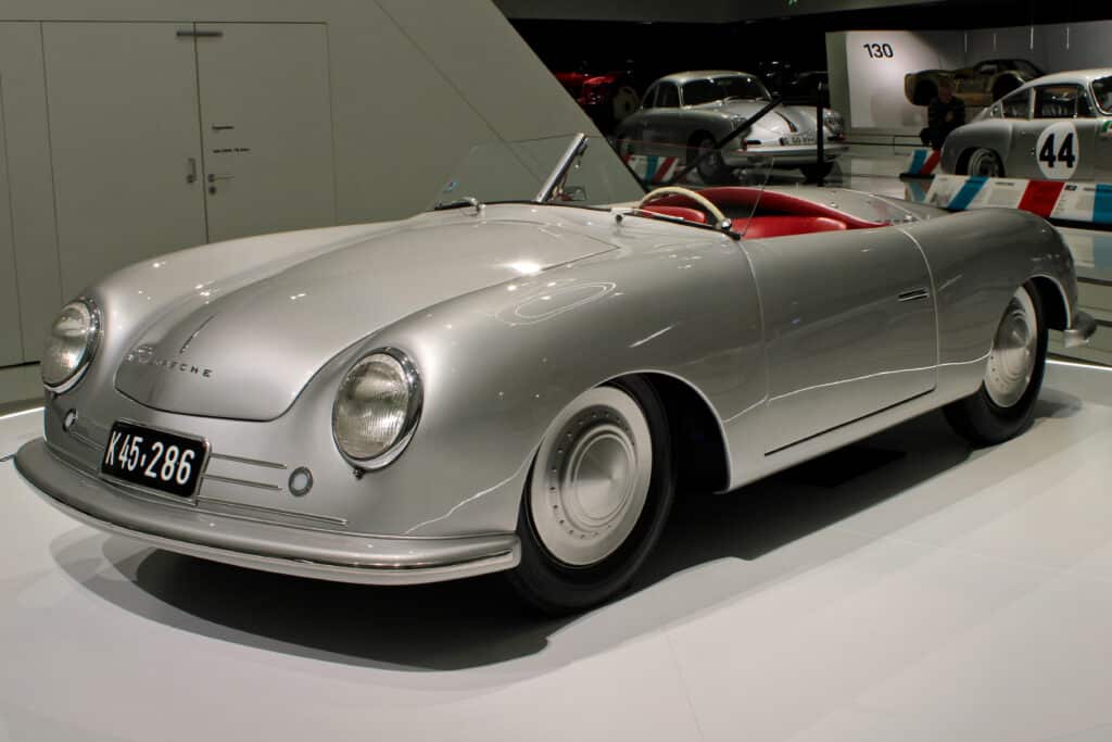 The Volkswagen flat four even influenced Porsche