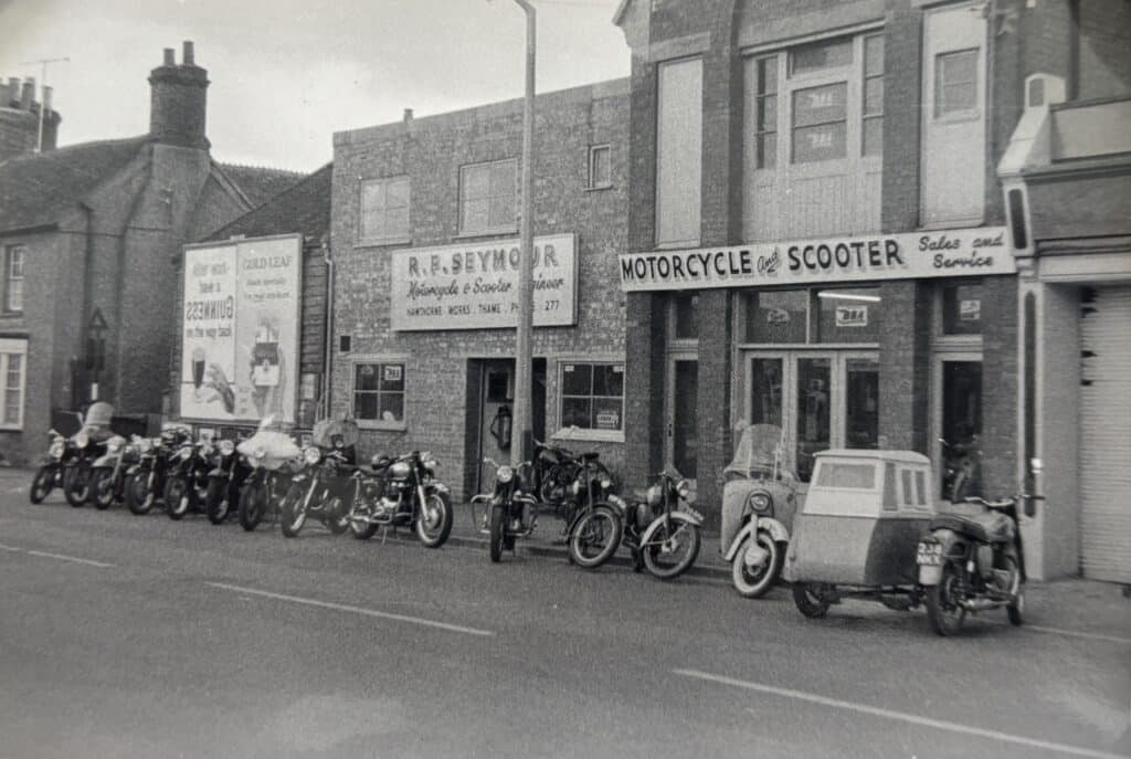 Ralphs shop on the high street in 1960s